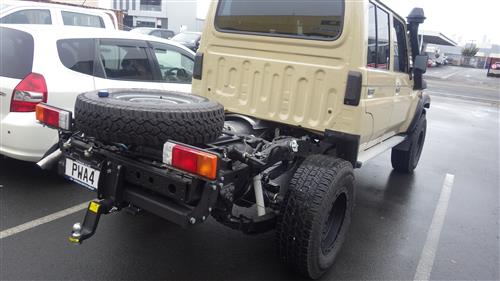 TOYOTA LANDCRUISER CAB CHASSIS 2007-CURRENT